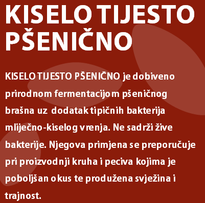 kiselo tijesto psenicno
